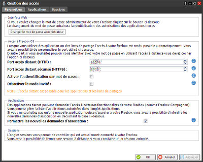 gestion acces