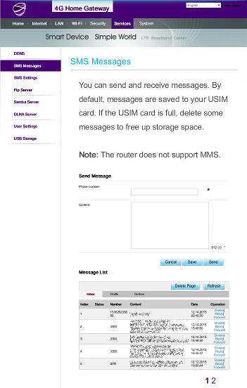 sms