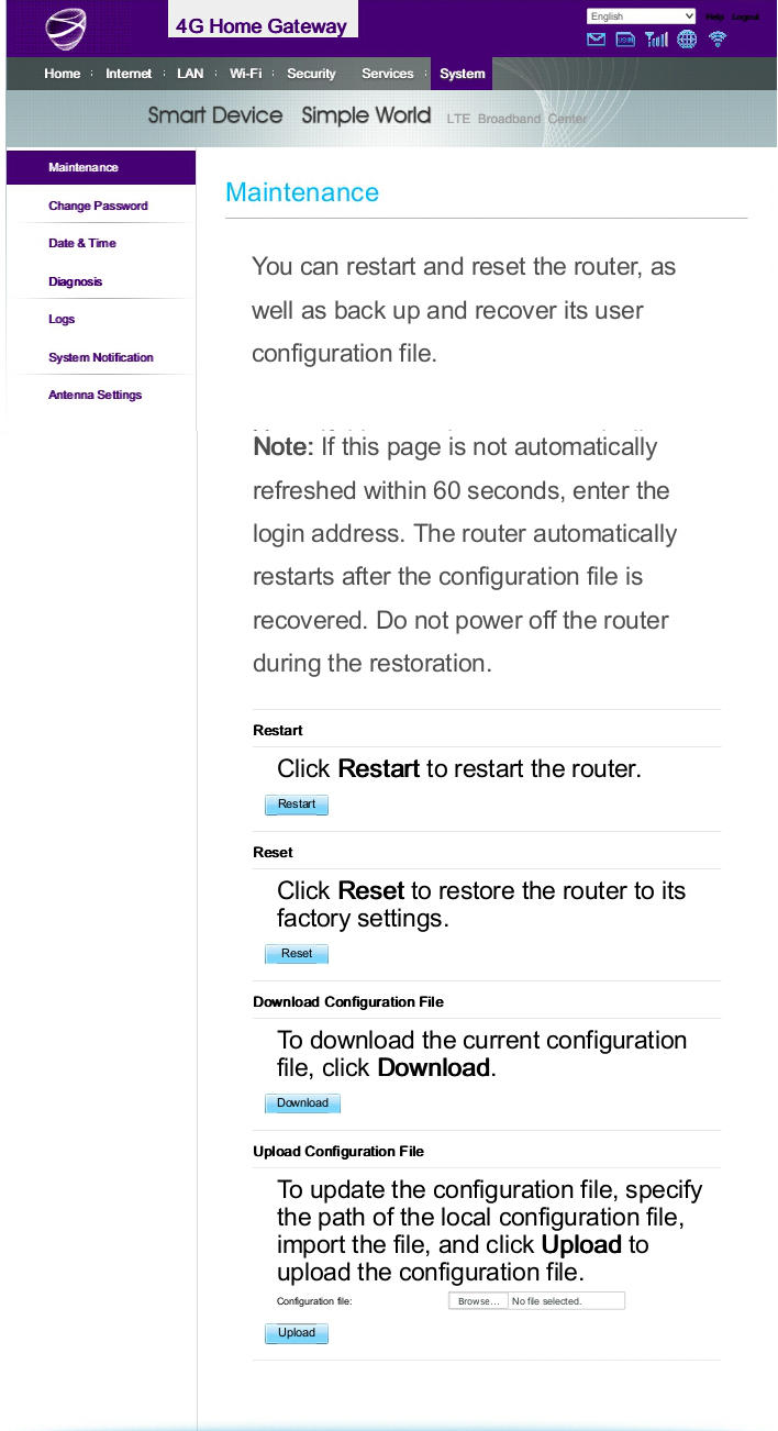 maintenance